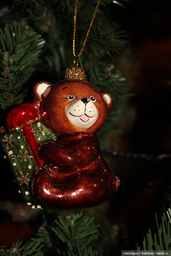 Моя коллекция стеклянных игрушек на ёлку