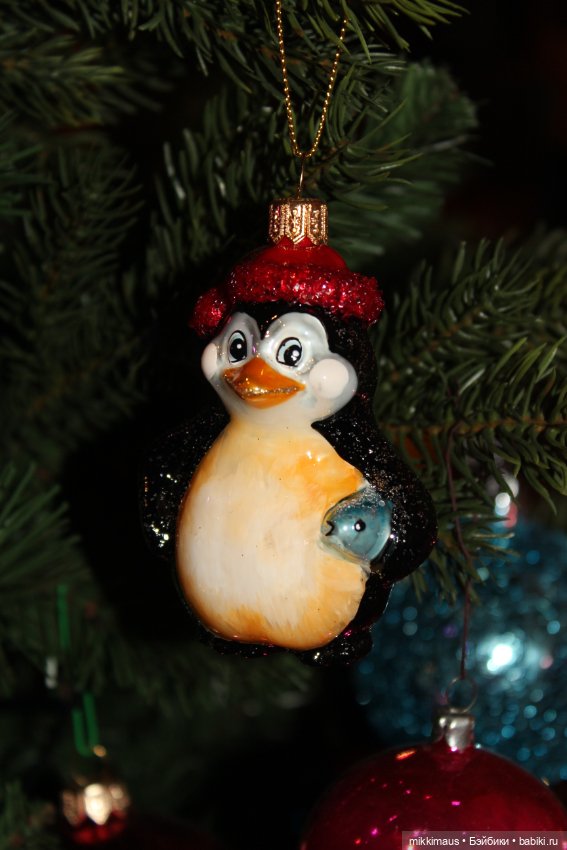 Моя коллекция стеклянных игрушек на ёлку