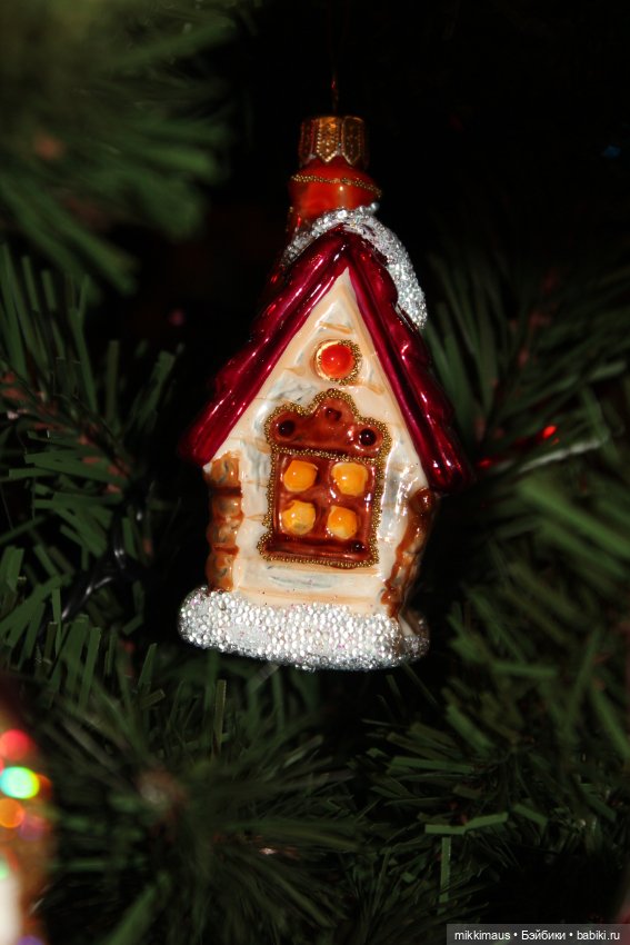 Моя коллекция стеклянных игрушек на ёлку