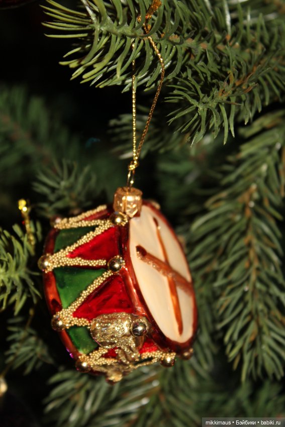 Моя коллекция стеклянных игрушек на ёлку