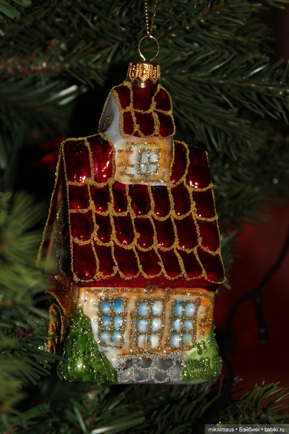 Моя коллекция стеклянных игрушек на ёлку