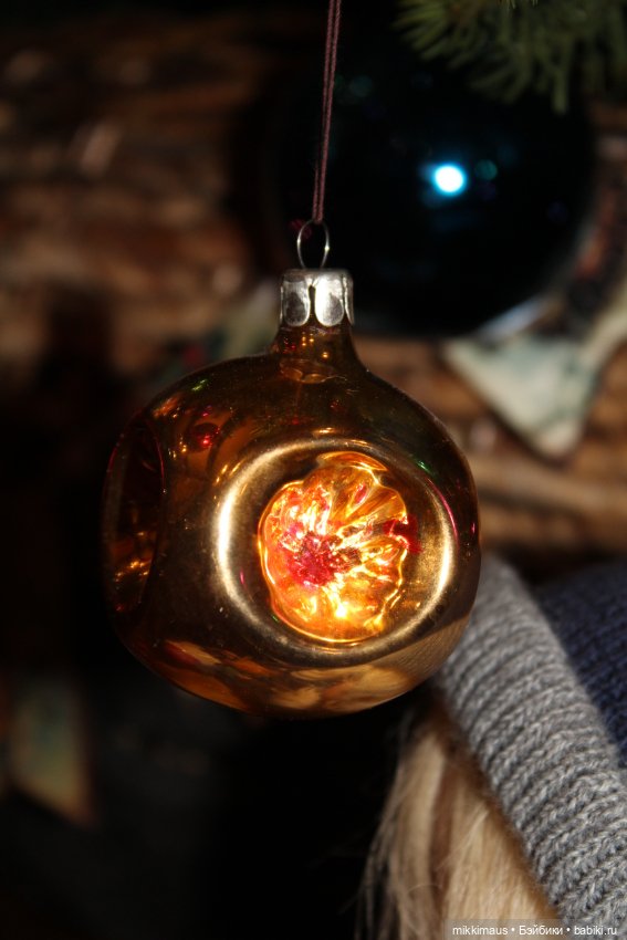 Моя коллекция стеклянных игрушек на ёлку