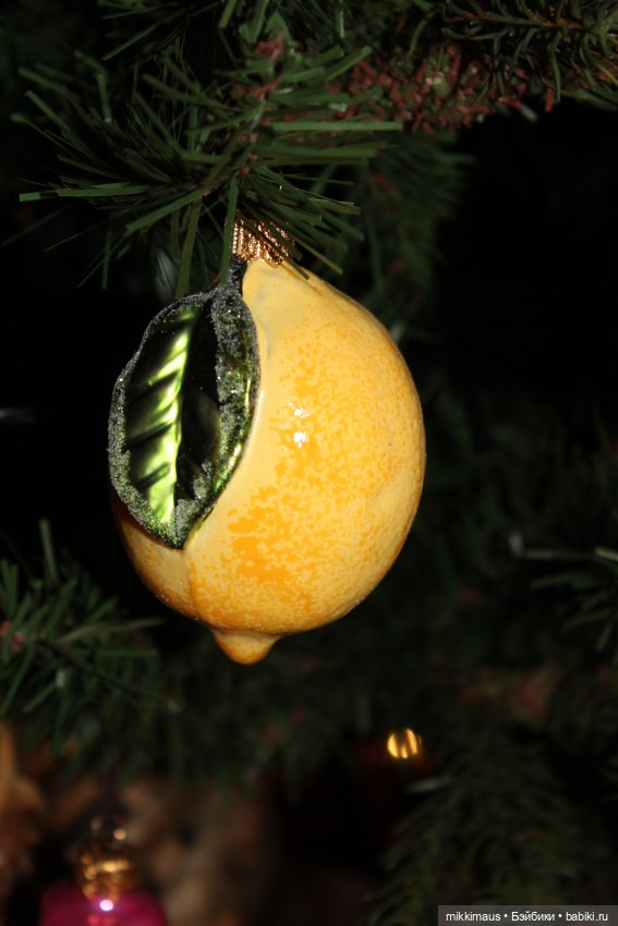 Моя коллекция стеклянных игрушек на ёлку