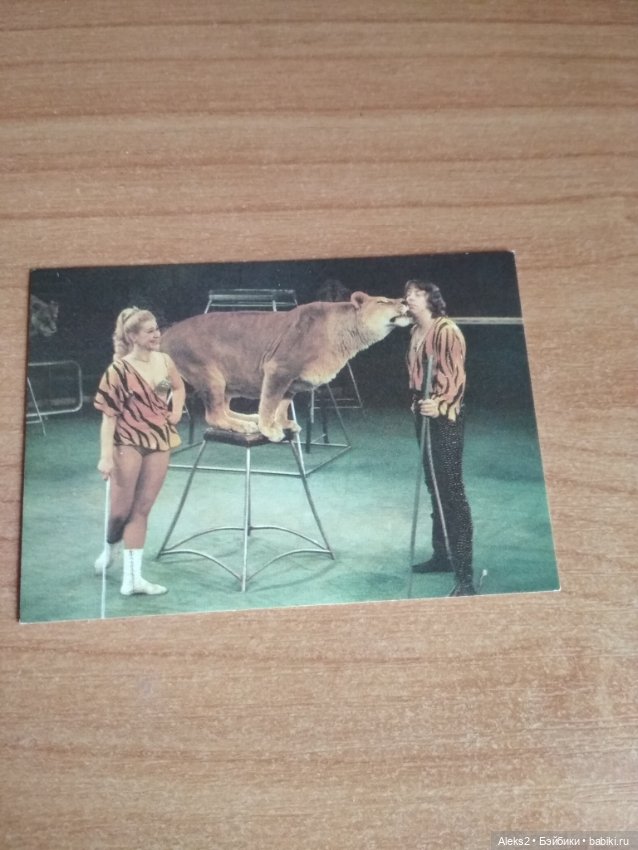 Мои карманные календарики Советский цирк из детства 5 часть (фото 7)