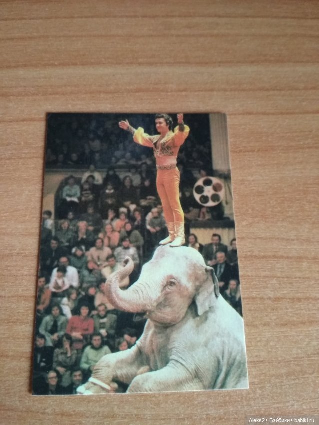 Мои карманные календарики Советский цирк из детства 6 часть