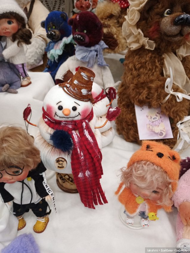 Бал кукол на Тишинке 04.01.24 или как Рисса снеговиков считала