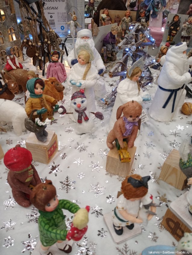 Бал кукол на Тишинке 04.01.24 или как Рисса снеговиков считала