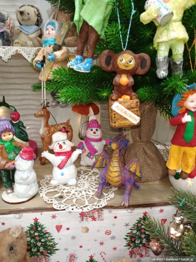 Бал кукол на Тишинке 04.01.24 или как Рисса снеговиков считала