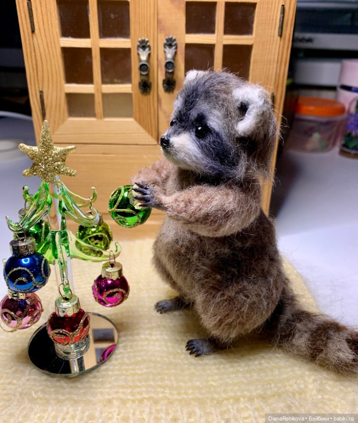 Енотик родился — Вязаные игрушки и амигуруми: крючком (фото 6)