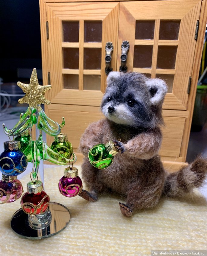 Енотик родился — Вязаные игрушки и амигуруми: крючком (фото 7)