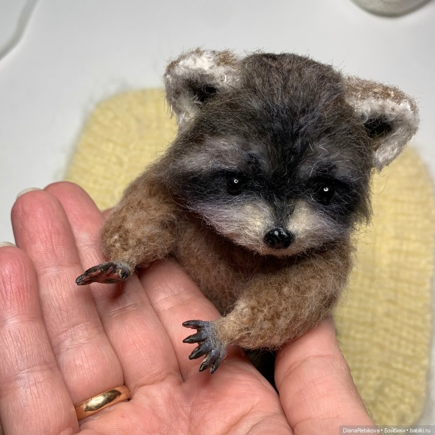 Енотик родился — Вязаные игрушки и амигуруми: крючком (фото 3)