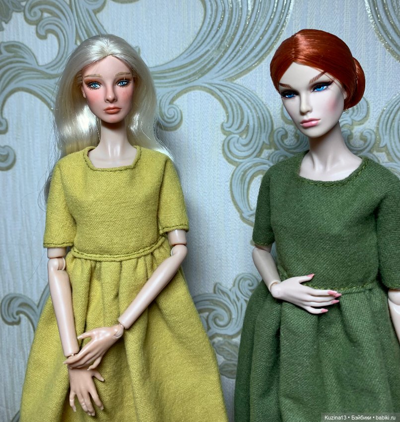 Уютные платьица — Одежда и обувь для кукол своими руками: фото (фото 2)