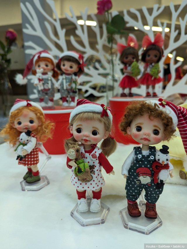 Рождественский бал 2024 — Выставки кукол и мишек Тедди: фоторепортажи