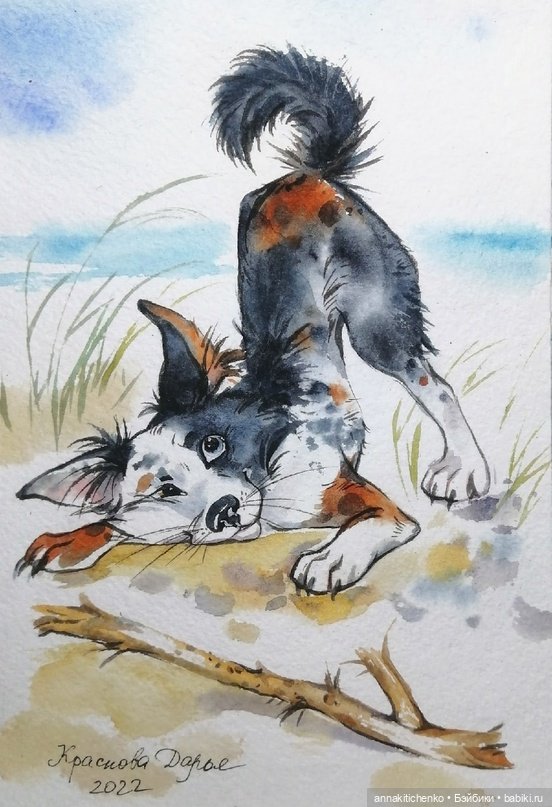 Много на свете различных собак - рисунки Дарьи Красновой (фото 5)