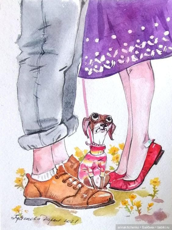 Много на свете различных собак - рисунки Дарьи Красновой (фото 6)