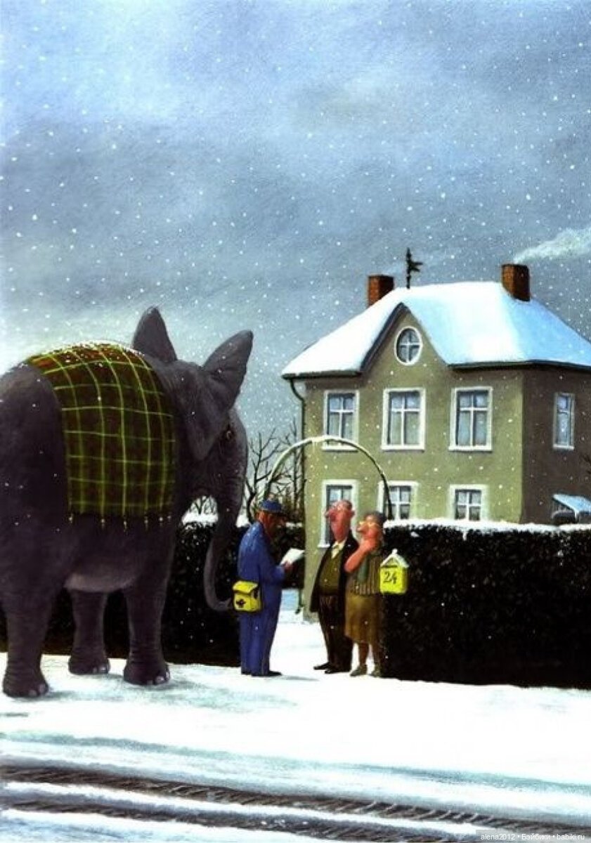 Герхард Глюк, добрые новогодние картики, и не только новогодние (фото 3)