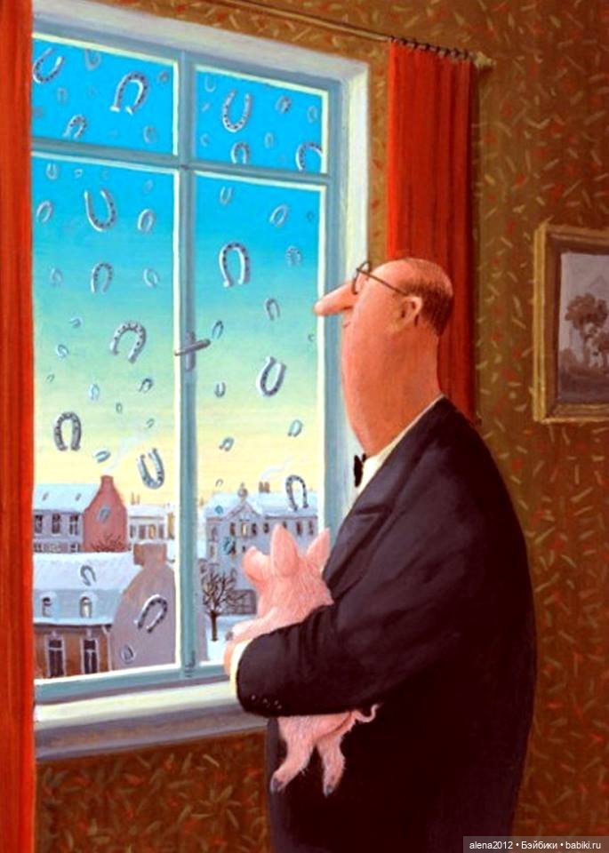 Герхард Глюк, добрые новогодние картики, и не только новогодние (фото 6)