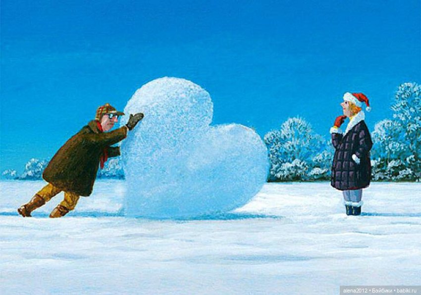 Герхард Глюк, добрые новогодние картики, и не только новогодние