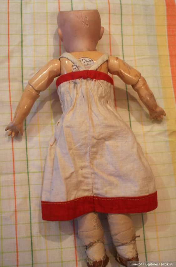 Кукольный костюм в русском стиле по антикварному примеру