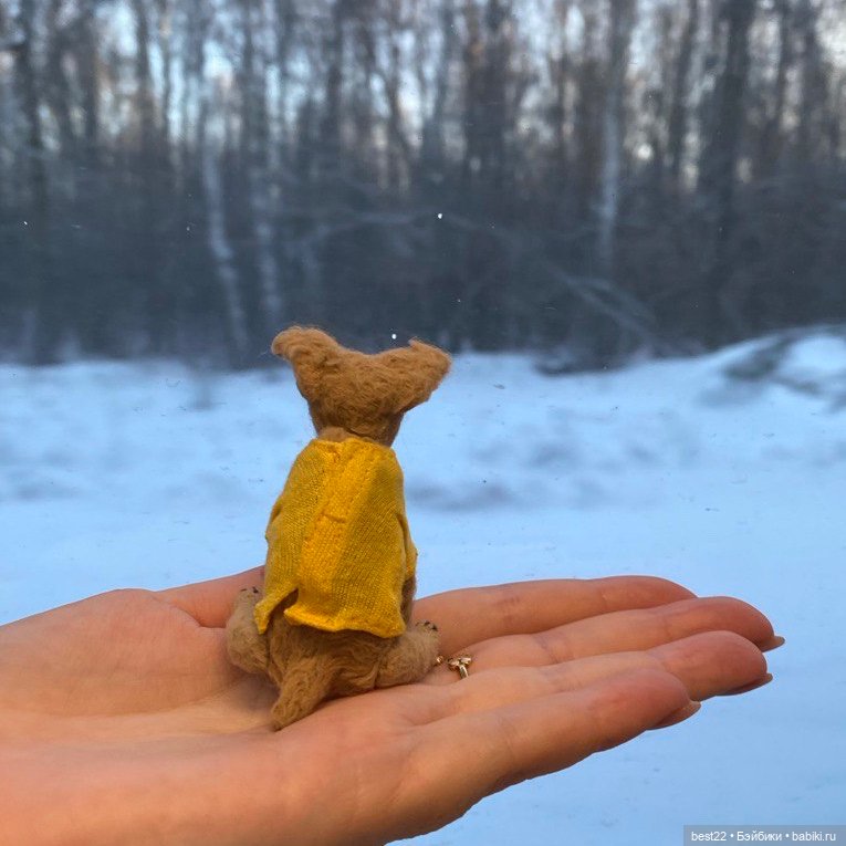 🐕 Гуччи — Домашние фото авторских игрушек: Тедди (фото 6)