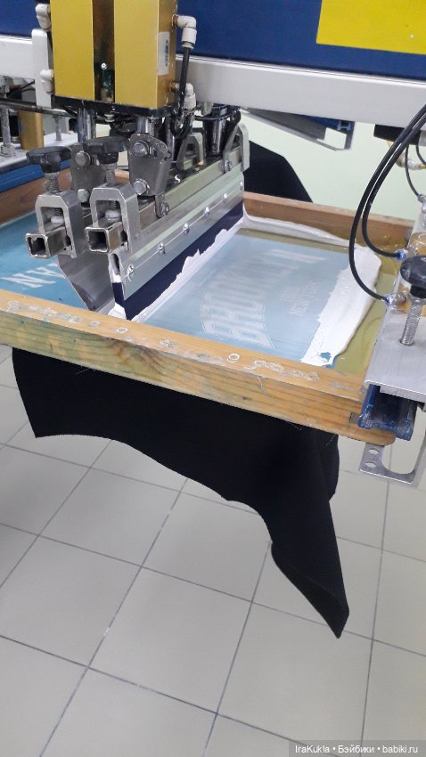 Рабочие будни - Шелкография