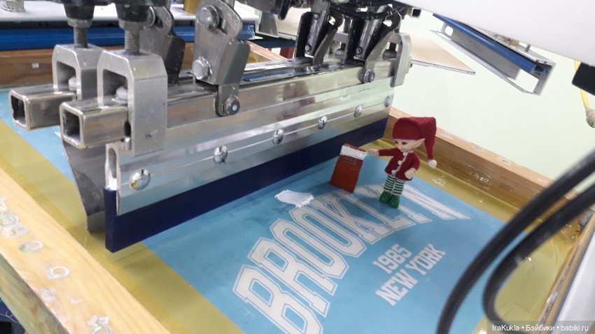 Рабочие будни - Шелкография (фото 8)