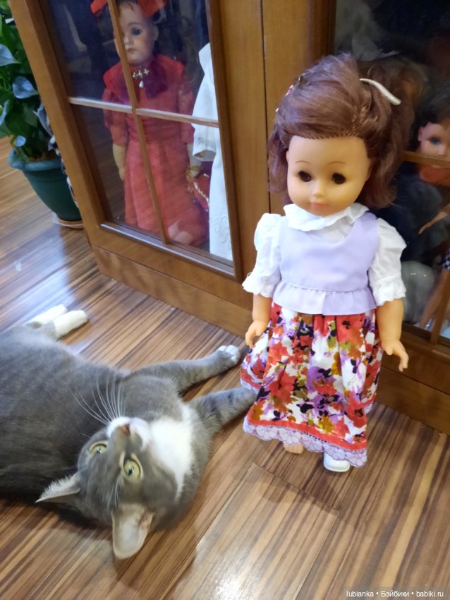 Кукла старая, радость - новая🤗🥰