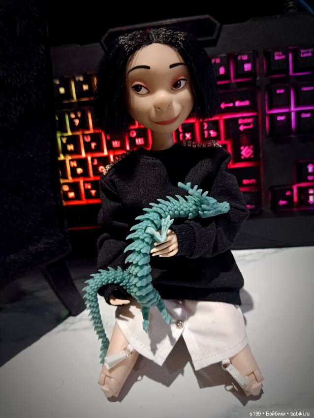 Немного новогодних фото — Гибриды шарнирных кукол (не БЖД): подбор тела (фото 10)