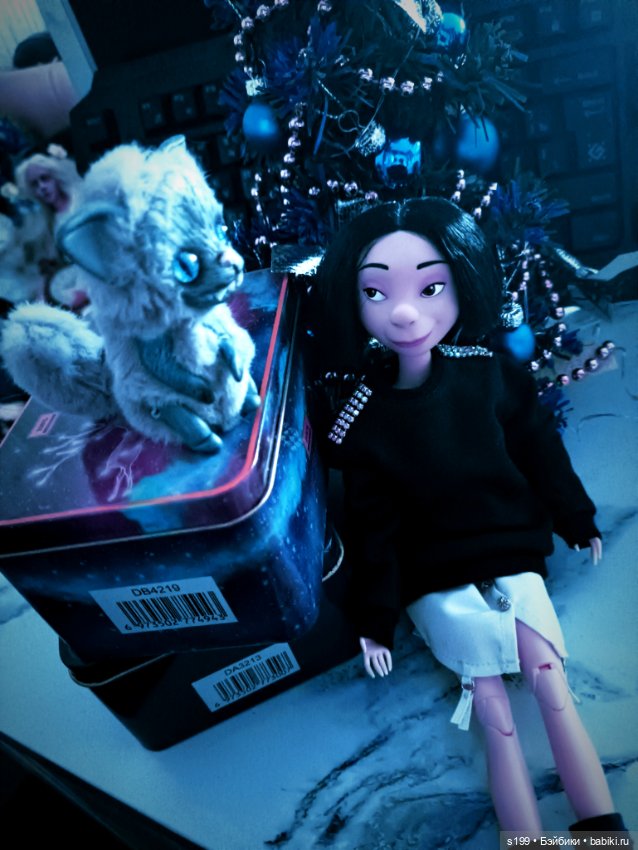 Немного новогодних фото — Гибриды шарнирных кукол (не БЖД): подбор тела