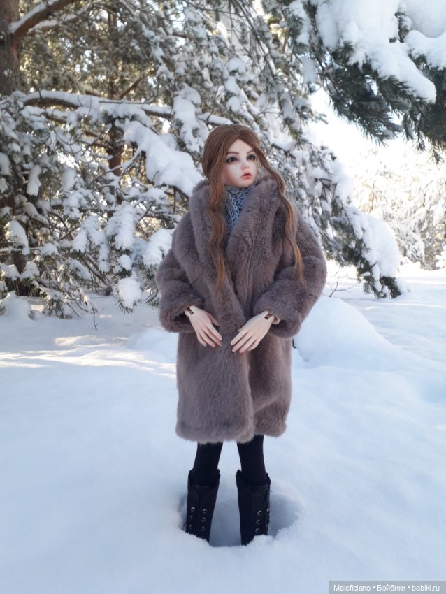 Мороз и солнце - день чудесный.... Эрика на утренний прогулке по зимнему лесу