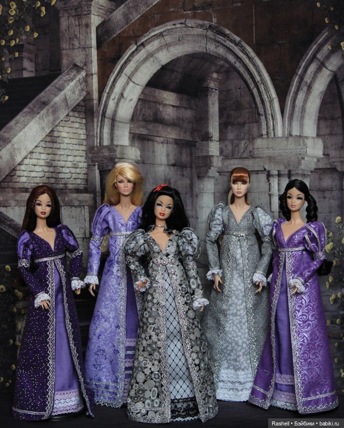 Коллекция платьев "Полуночный бал в замке Аргент"