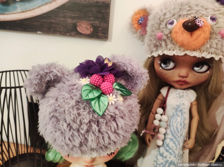 Новые шапки на кукол Блайз (фото 3)