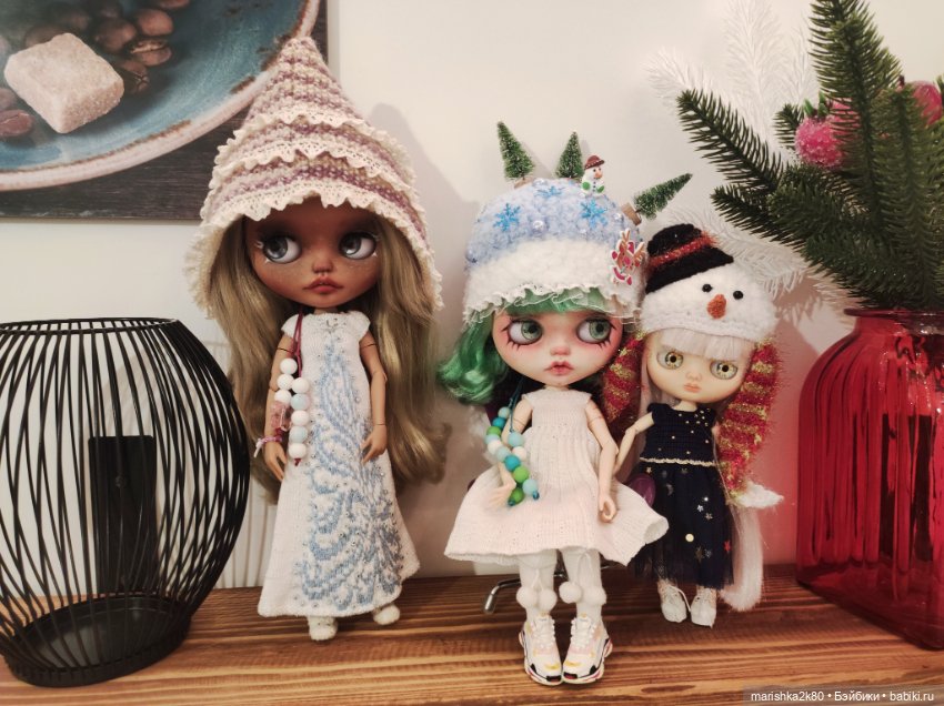 Новые шапки на кукол Блайз (фото 6)