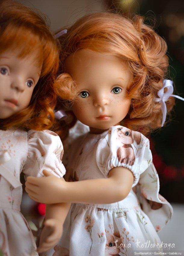Рыжики выходят первыми — Куклы Petitcollin (Петитколлин) и Sylvia Natterer: Minouche (фото 7)