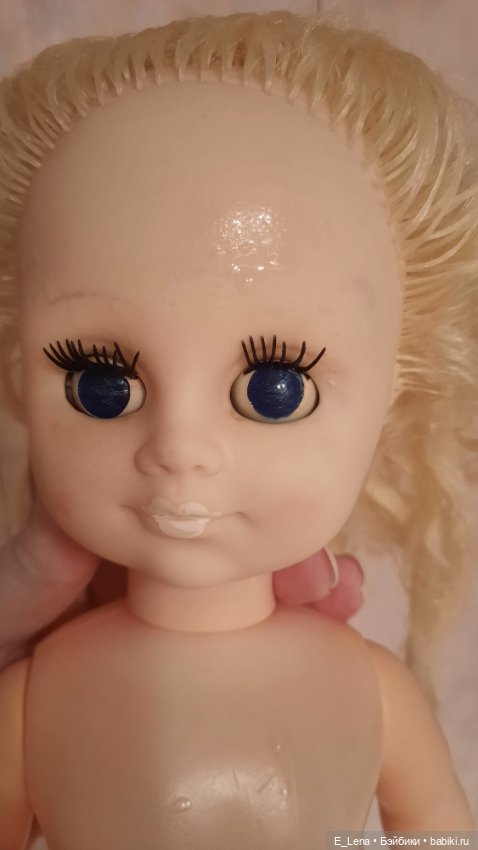 Ремонт куклы — Ремонт кукол СССР и ГДР (немок): чернота (фото 4)