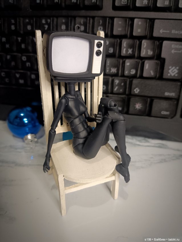 ТВ девочка — Домашние фото авторских кукол: личные коллекции (фото 3)