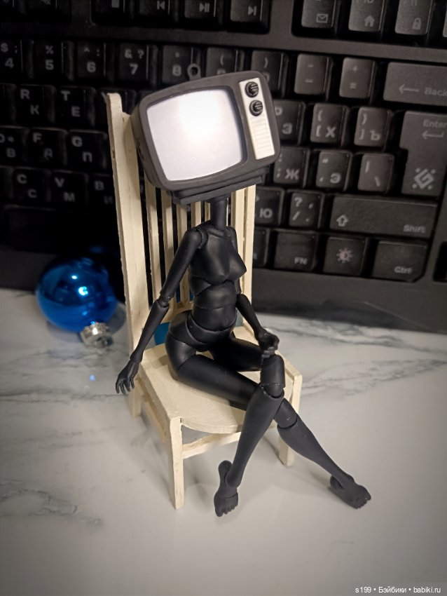 ТВ девочка — Домашние фото авторских кукол: личные коллекции (фото 6)