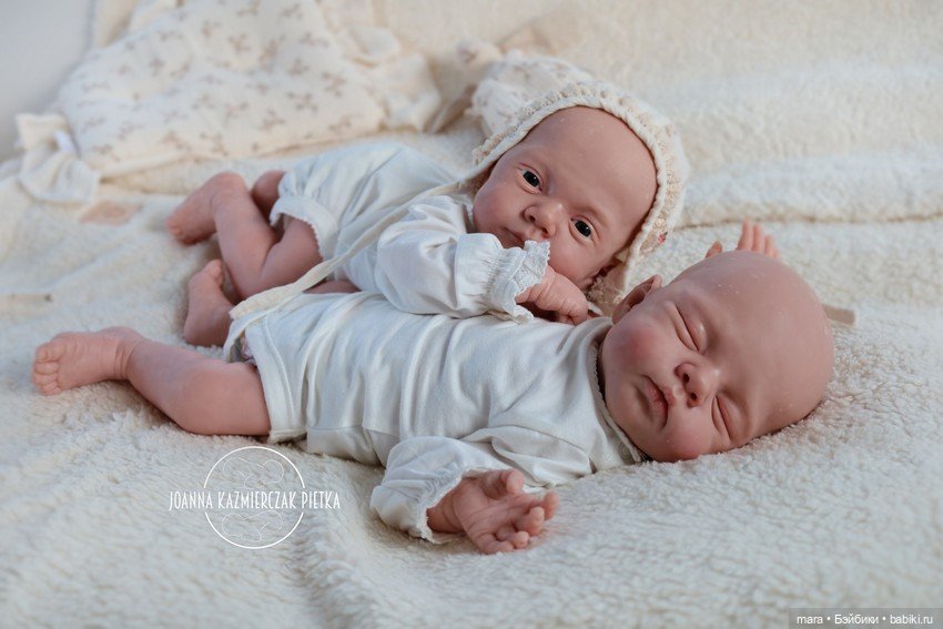 Двойняшки Lily and Irys от скульптора Joanna Kazmierczak-Pietka (фото 3)