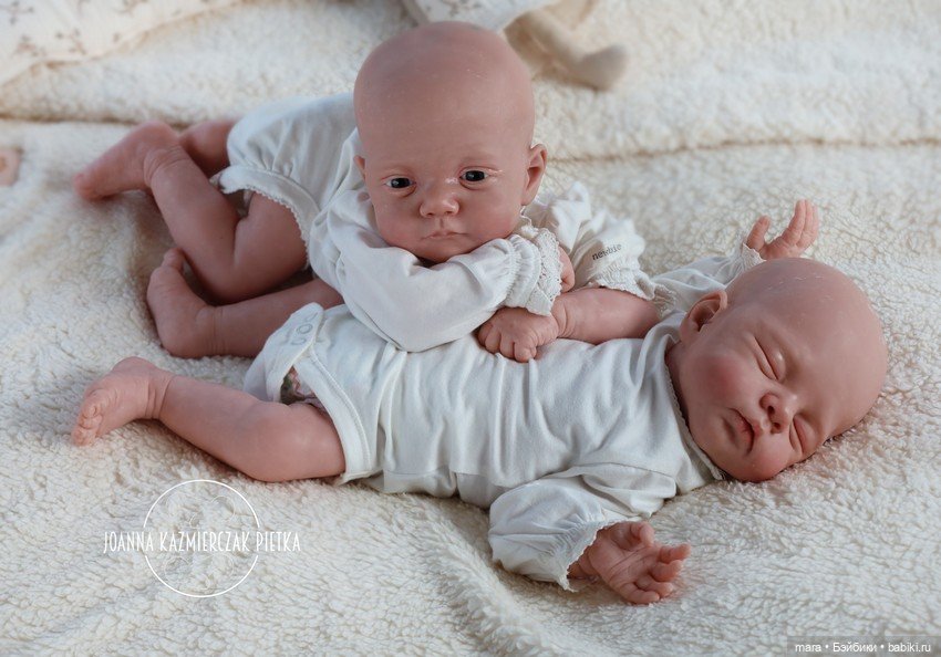 Двойняшки Lily and Irys от скульптора Joanna Kazmierczak-Pietka (фото 5)