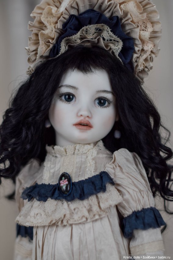 Кукла фарфоровая Ульяна — Авторские фарфоровые куклы (OOAK): ручная работа (фото 5)