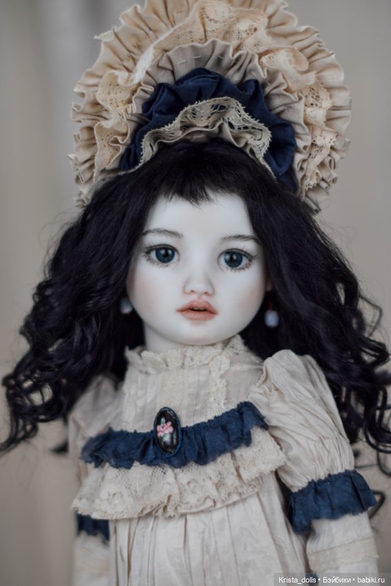 Кукла фарфоровая Ульяна — Авторские фарфоровые куклы (OOAK): ручная работа (фото 6)