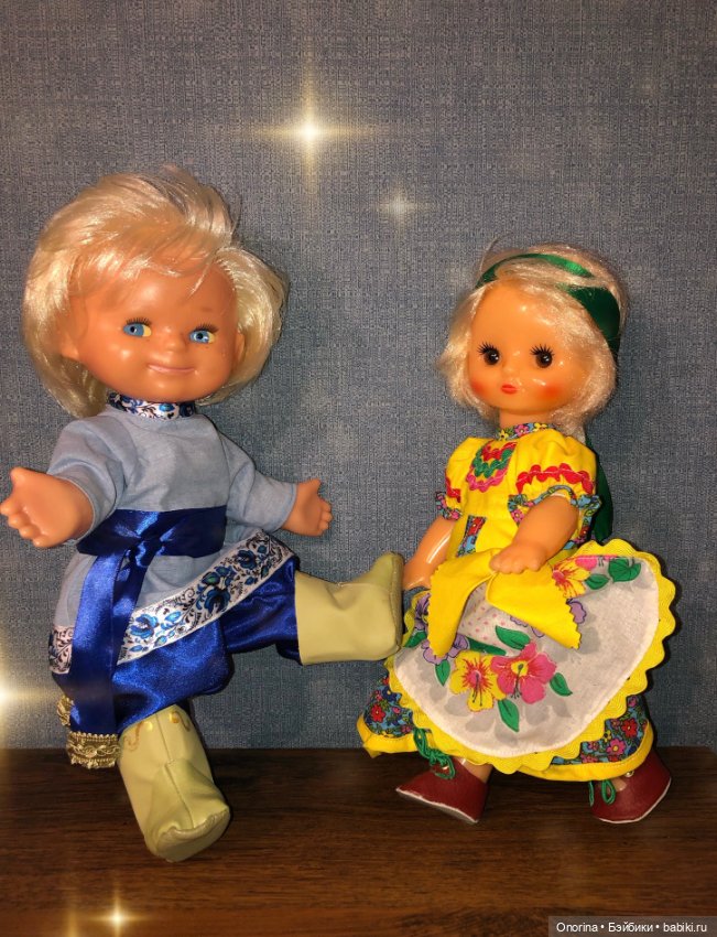 Оля и Антошка — Советские винтажные куклы (СССР): Ленигрушка (фото 3)