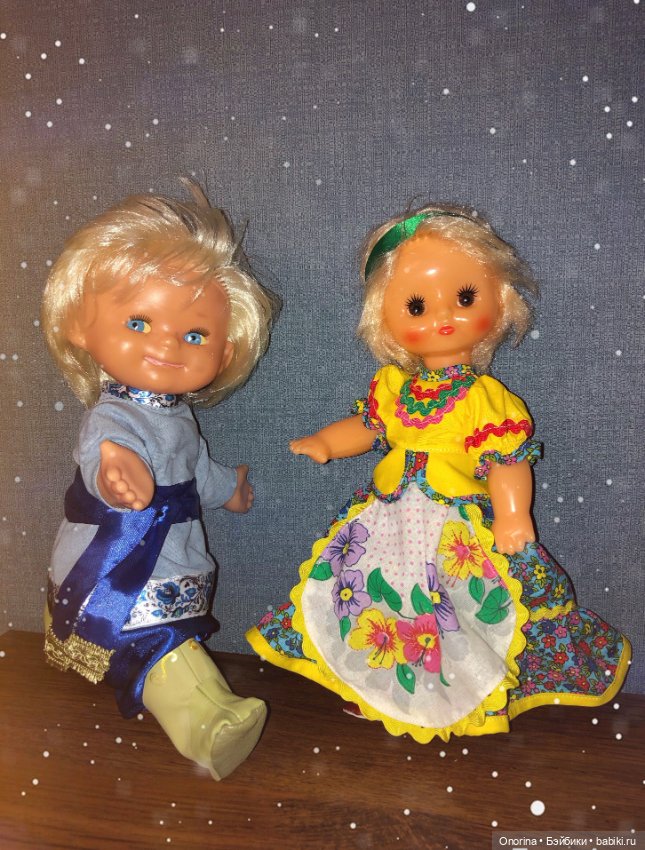 Оля и Антошка — Советские винтажные куклы (СССР): Ленигрушка (фото 5)