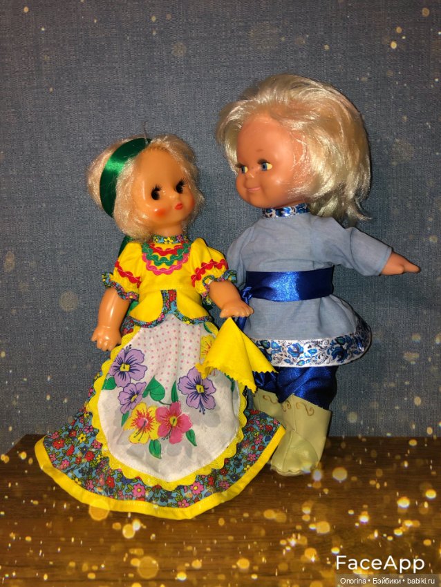 Оля и Антошка — Советские винтажные куклы (СССР): Ленигрушка (фото 8)