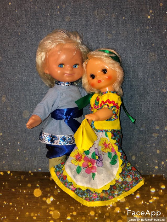 Оля и Антошка — Советские винтажные куклы (СССР): Ленигрушка (фото 9)
