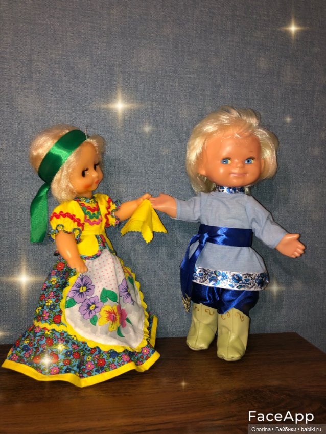 Оля и Антошка — Советские винтажные куклы (СССР): Ленигрушка (фото 4)