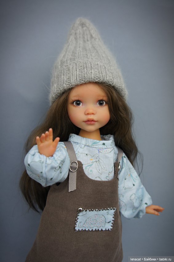 Дюймовочка - ООАК Vestida de Azul от Галины Карповой (фото 9)