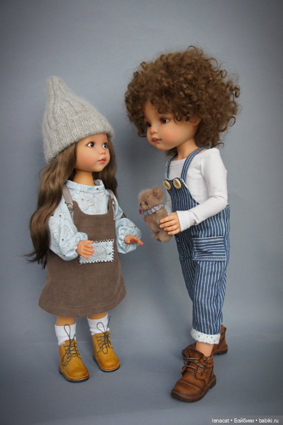 Дюймовочка - ООАК Vestida de Azul от Галины Карповой (фото 3)