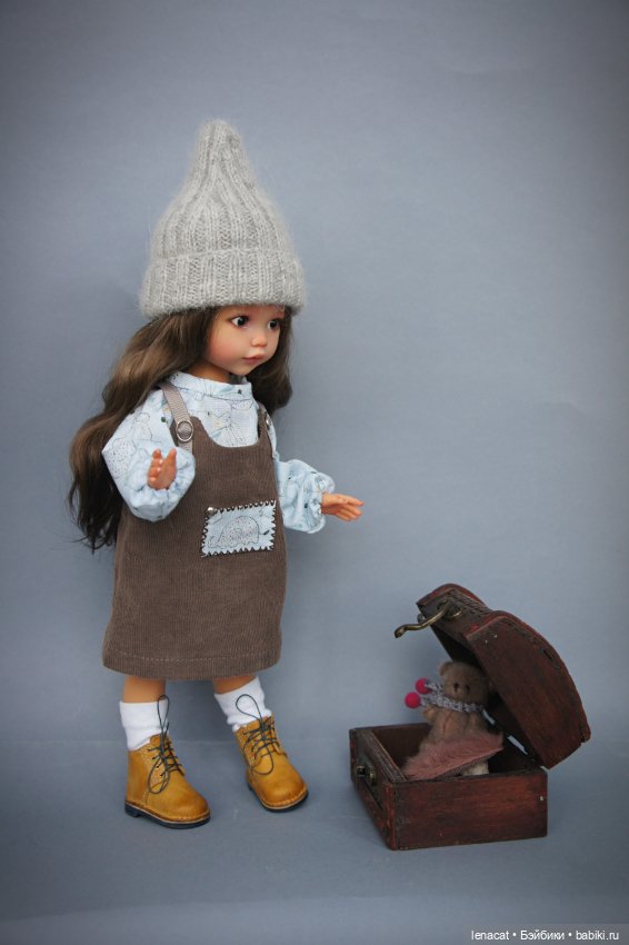 Дюймовочка - ООАК Vestida de Azul от Галины Карповой (фото 5)