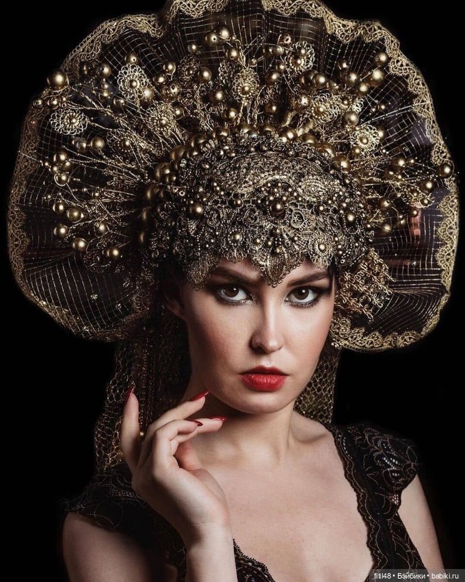 Умопомрачительной красоты кокошники Ольги Пашкиной (фото 3)